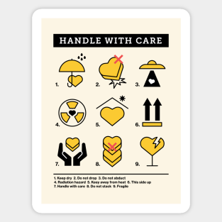 お気にいる HANDLE fragile care WITH with Handle CARE icon LABEL